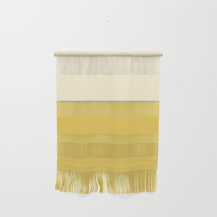 Sunshine Yellow Color Block Warm Vintage Wall Hanging Gallery Image 1
