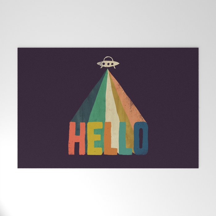 Hello I come in peace Welcome Mat Gallery Image 1