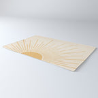 Boho Sun no. 5 Yellow Rug Gallery Image 3