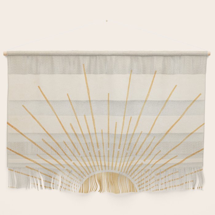 Boho Sun no. 5 Yellow Wall Hanging Gallery Image 1