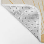 Boho Sun no. 5 Yellow Bath Mat Gallery Image 2
