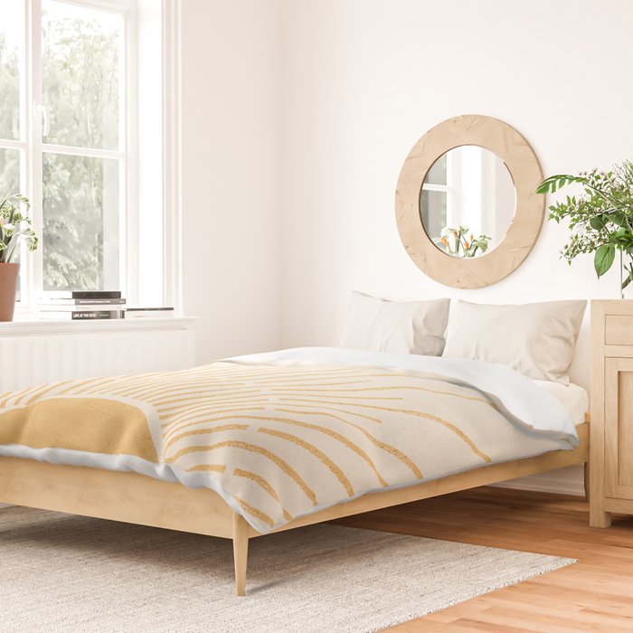 Boho Sun no. 5 Yellow Duvet Cover Gallery Image 2