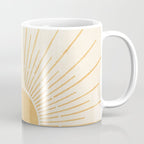 Boho Sun no. 5 Yellow Coffee Mug Gallery Image 1