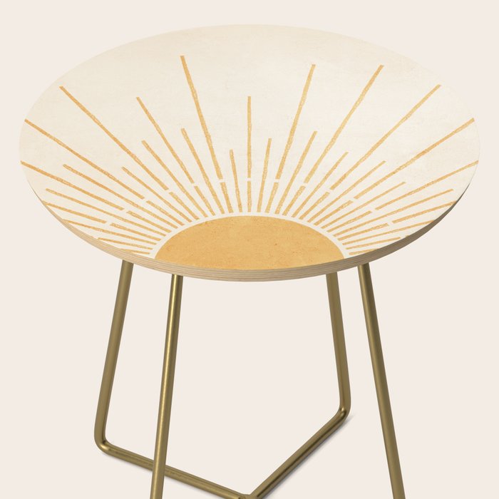 Boho Sun no. 5 Yellow Side Table Gallery Image 2