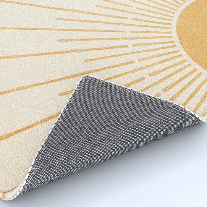 Boho Sun no. 5 Yellow Rug Gallery Image 4