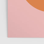 Groovy Dot Pink and Orange Minimalist Poster Gallery Image 3