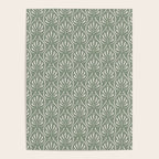 Boho Sage Green Pattern Poster Gallery Image 4