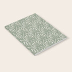 Boho Sage Green Pattern Notebook Gallery Image 2