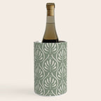 Boho Sage Green Pattern Wine Chiller Gallery Image 1