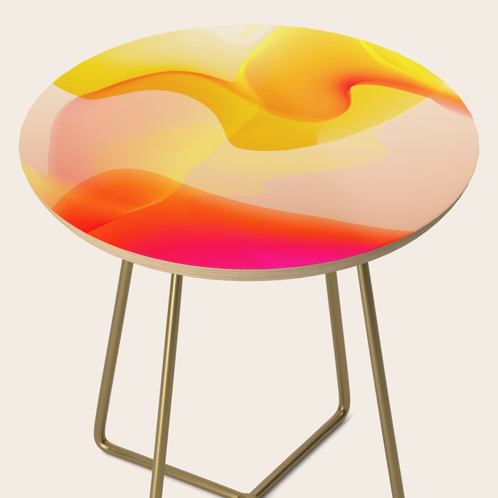 gradient design abstract Side Table Gallery Image 2