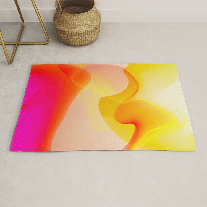 gradient design abstract Rug Gallery Image 1