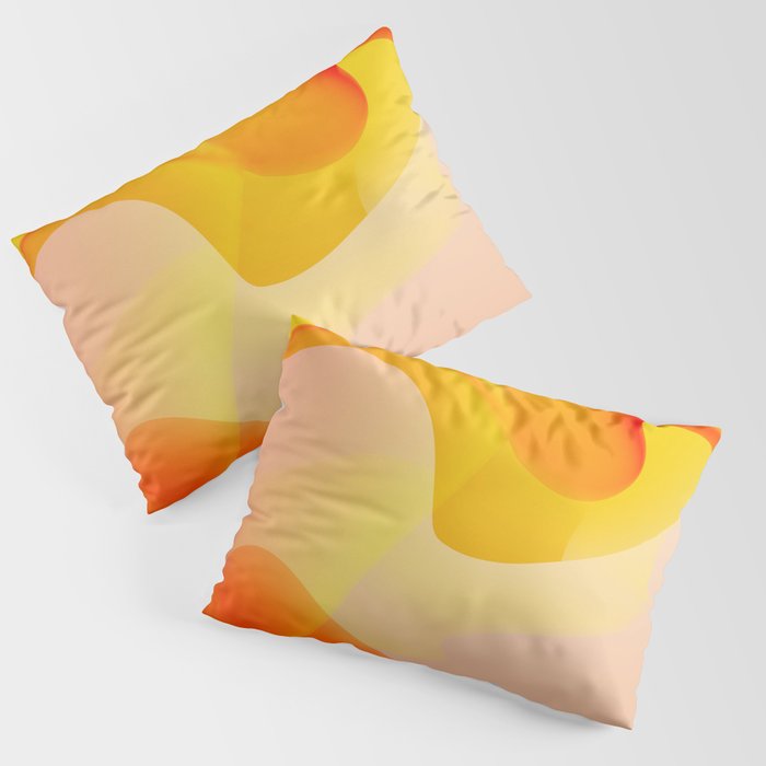 gradient design abstract Pillow Sham Gallery Image 3