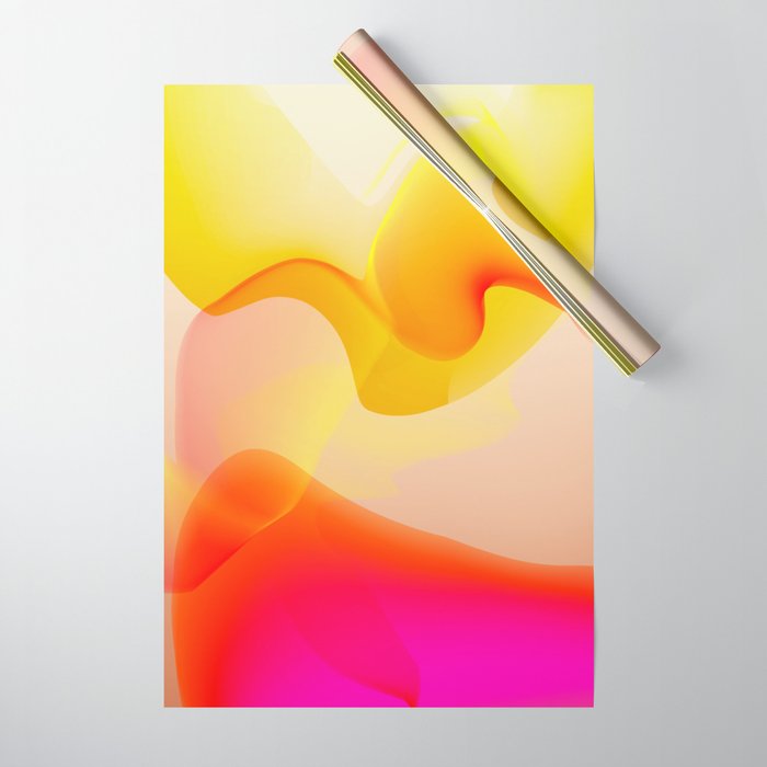 gradient design abstract Wrapping Paper Gallery Image 1