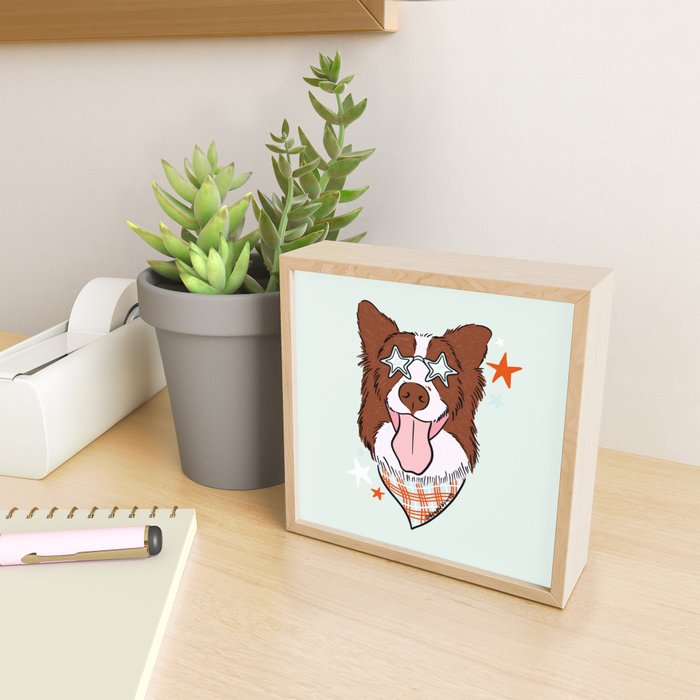 Star Dog Mini Art Print Gallery Image 2