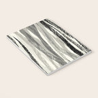 Wildlife Safari animal print black and white Notebook Gallery Image 3