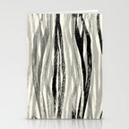 Wildlife Safari animal print black and white Stationery Card Gallery Image 2