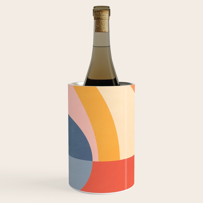 Abstract Geometric Shapes 31 Wine Chiller Gallery Image 1
