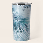 Blue Hour Tropical Retreat Palm Jungle Blue Travel Mug Gallery Image 1