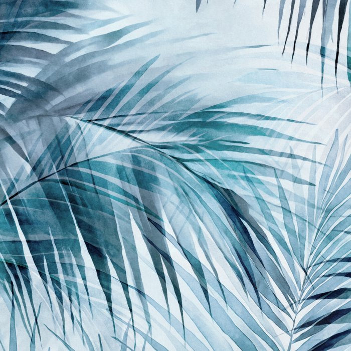 Blue Hour Tropical Retreat Palm Jungle Blue Coffee Mug Gallery Image 2