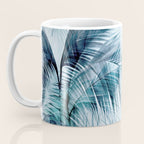 Blue Hour Tropical Retreat Palm Jungle Blue Coffee Mug Gallery Image 3