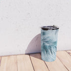 Blue Hour Tropical Retreat Palm Jungle Blue Travel Mug Gallery Image 4