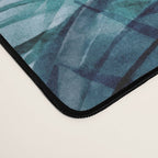 Blue Hour Tropical Retreat Palm Jungle Blue Desk Mat Gallery Image 4