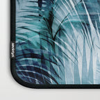 Blue Hour Tropical Retreat Palm Jungle Blue Laptop Sleeve Gallery Image 3