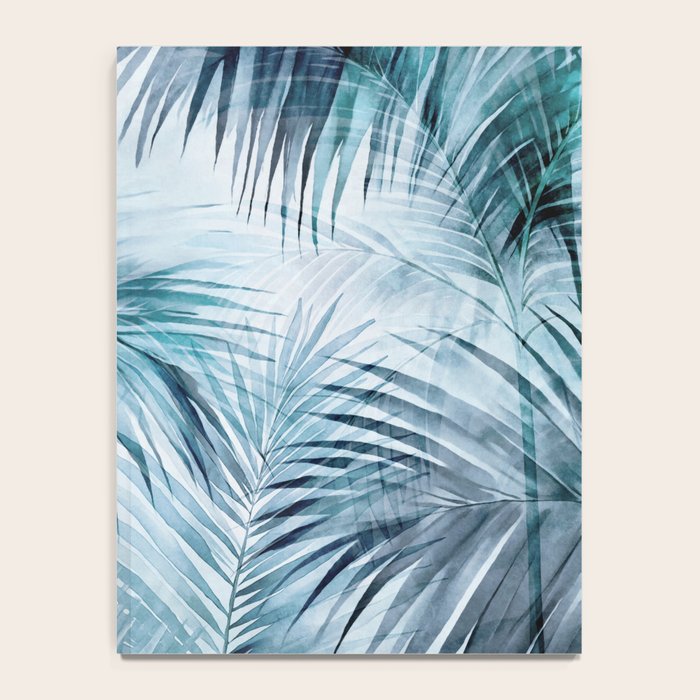 Blue Hour Tropical Retreat Palm Jungle Blue Notebook Gallery Image 4
