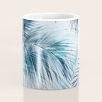 Blue Hour Tropical Retreat Palm Jungle Blue Coffee Mug Gallery Image 4