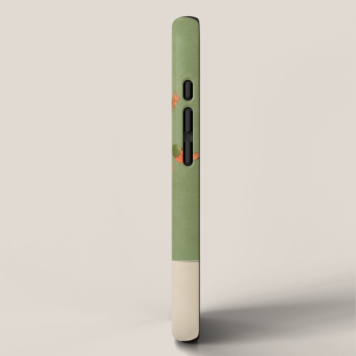 Field Wildflowers Verde iPhone Case Gallery Image 2