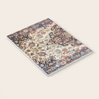 Antique Tabriz Rug Print With Abrashed Field Notebook Gallery Image 3