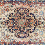 Antique Tabriz Rug Print With Abrashed Field Coffee Mug Gallery Image 2