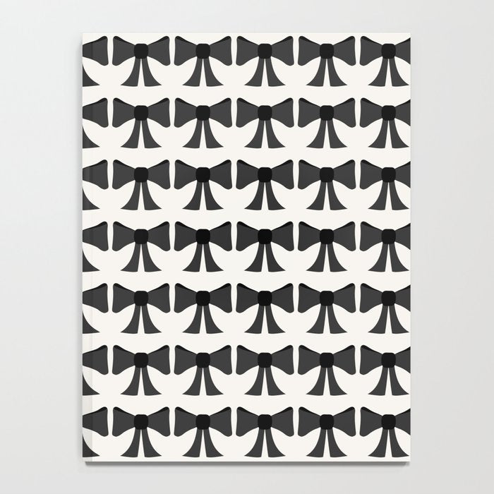 Vintage Bows I Black and White Notebook Gallery Image 4