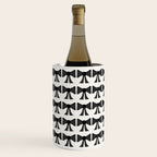 Vintage Bows I Black and White Wine Chiller Gallery Image 3