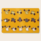Olympic Lifting Cat Cutting Board Gallery Image 1