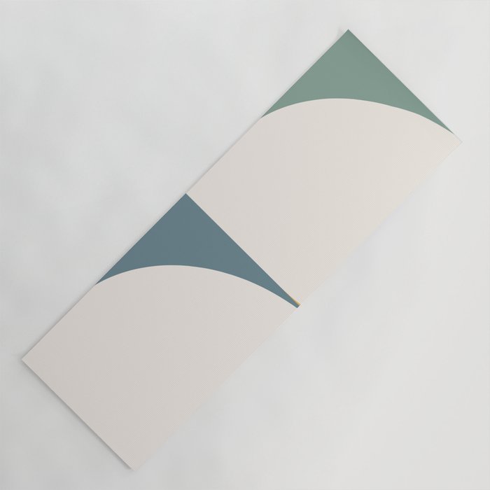 Almond Abstract X Yoga Mat Gallery Image 1