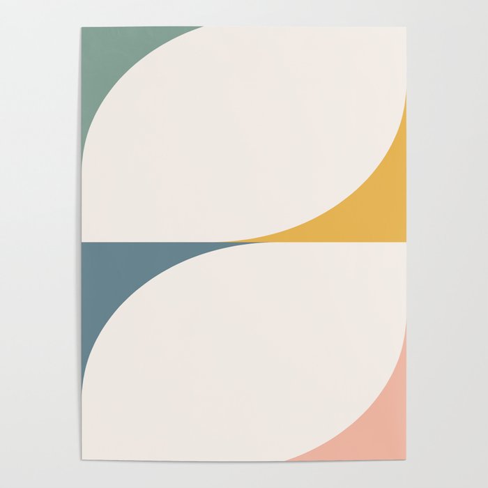 Almond Abstract X Poster Gallery Image 4