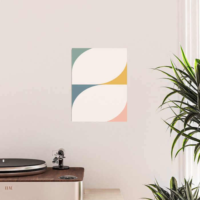 Almond Abstract X Poster Gallery Image 2