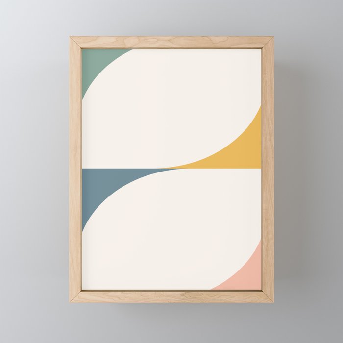 Almond Abstract X Mini Art Print Gallery Image 1