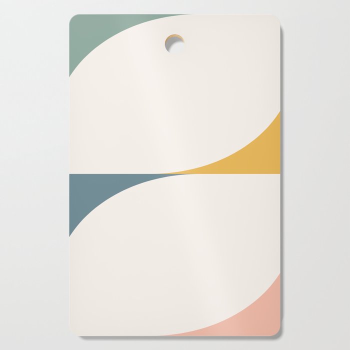 Almond Abstract X Cutting Board Gallery Image 1