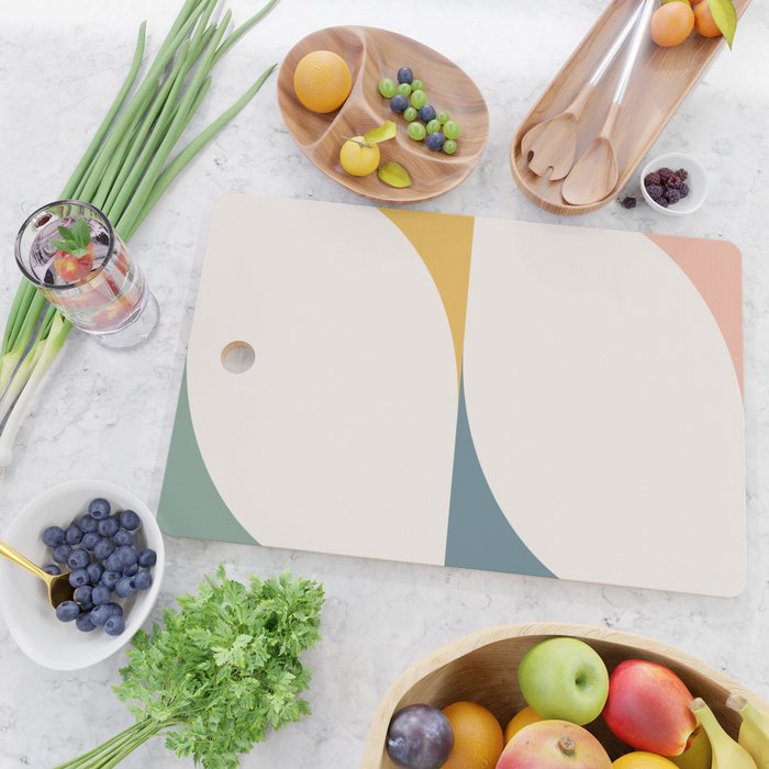 Almond Abstract X Cutting Board Gallery Image 2