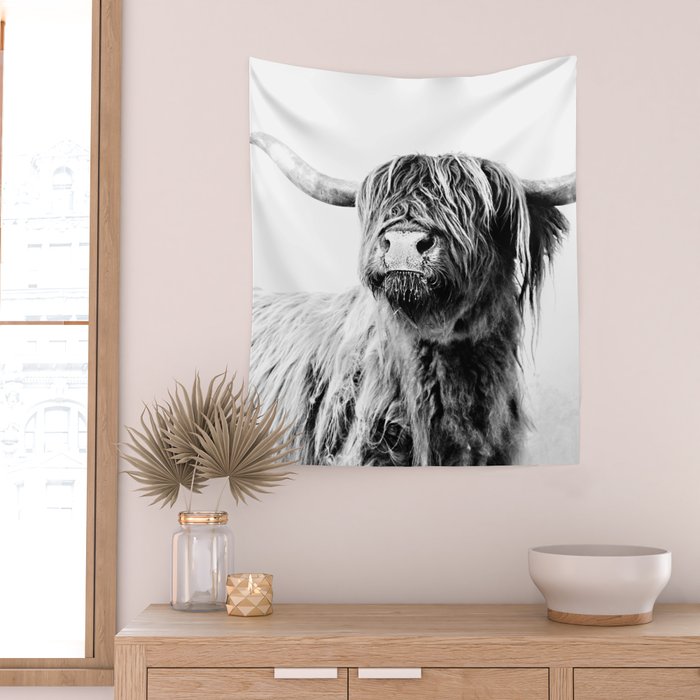 HIGHLAND CATTLE FRIDA Wall Tapestry Gallery Image 2