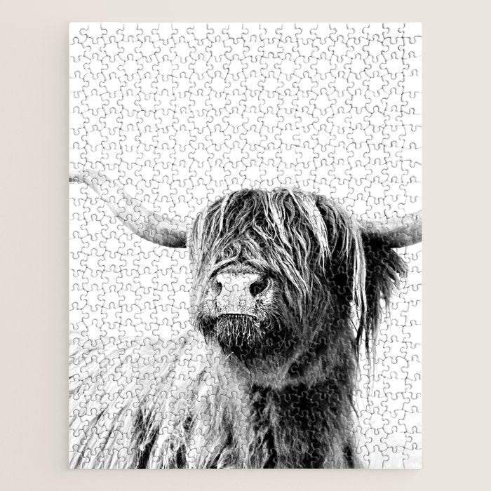 HIGHLAND CATTLE FRIDA Jigsaw Puzzle Gallery Image 1