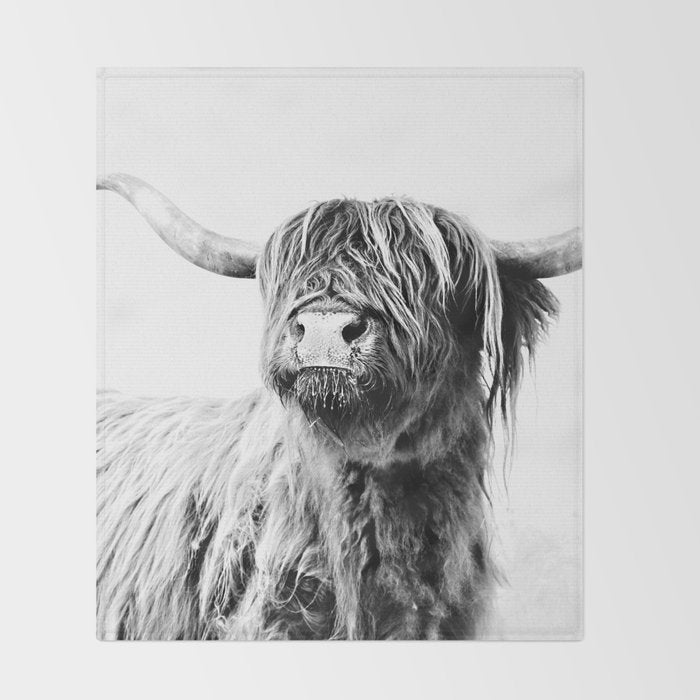 HIGHLAND CATTLE FRIDA Throw Blanket Gallery Image 2