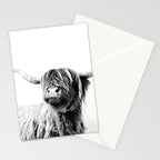 HIGHLAND CATTLE FRIDA Stationery Card Gallery Image 2