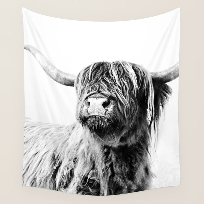 HIGHLAND CATTLE FRIDA Wall Tapestry Gallery Image 4