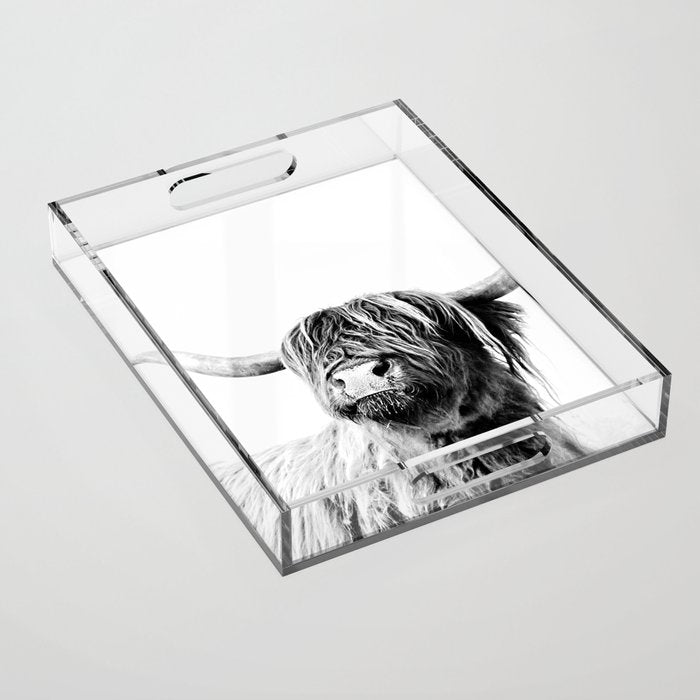 HIGHLAND CATTLE FRIDA Acrylic Tray Gallery Image 1