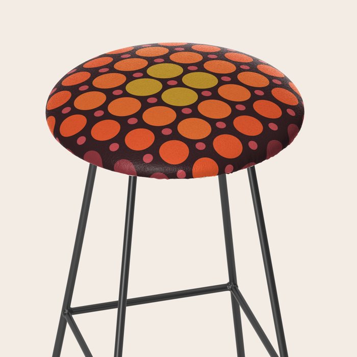 Dotted Retro Gradient - Hazel Stool Gallery Image 2