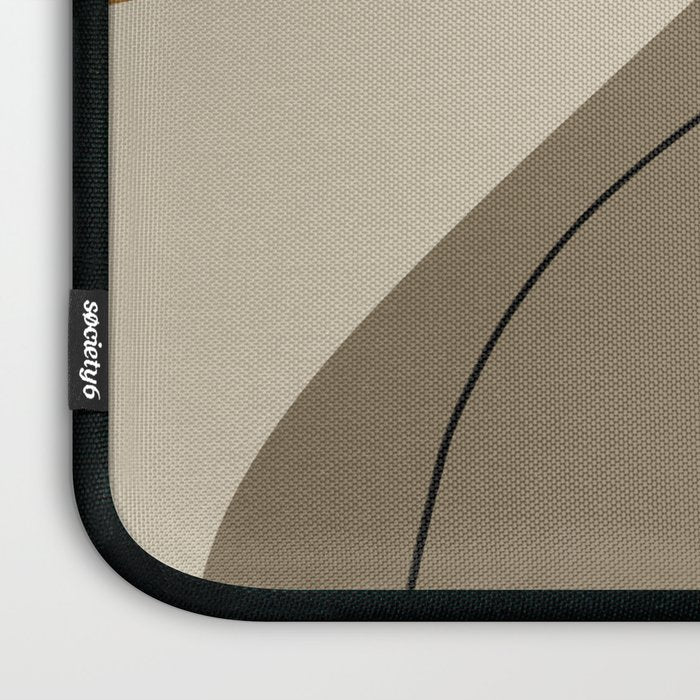 Organic Abstract Shapes #3 Laptop Sleeve Gallery Image 3