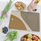 Organic Abstract Shapes #3 Cutting Board Gallery Image 2